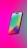 A close-up of a smartphone displaying a vibrant digital product page.