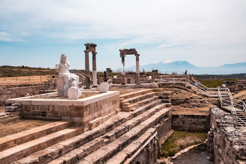 the ruins of the ancient city of delphinia