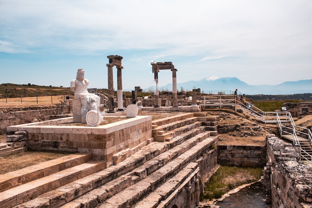 Las ruinas de la antigua ciudad de Delphinia