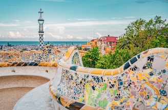 a view of the city from the top of a building