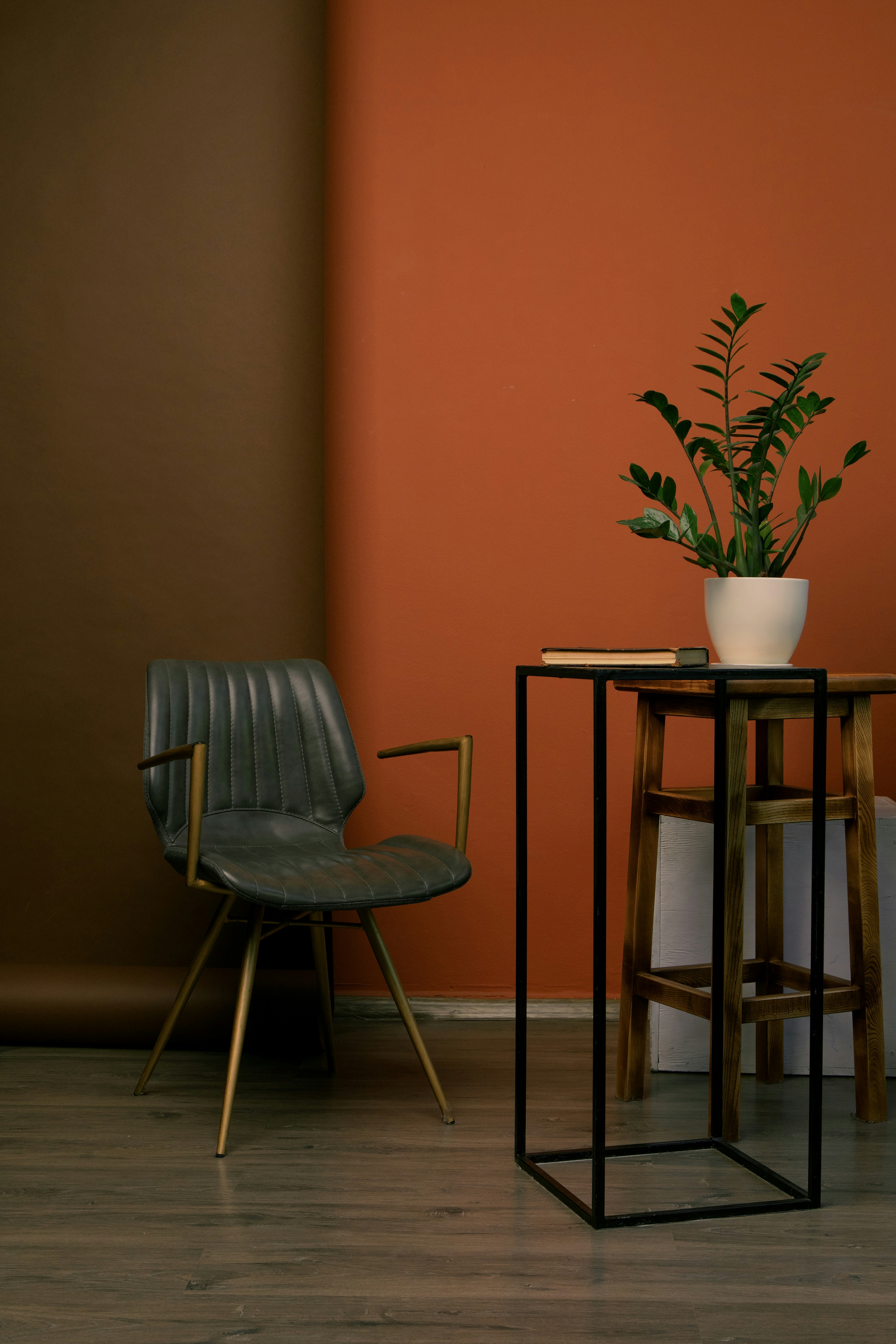 Elegant Metal Side Table