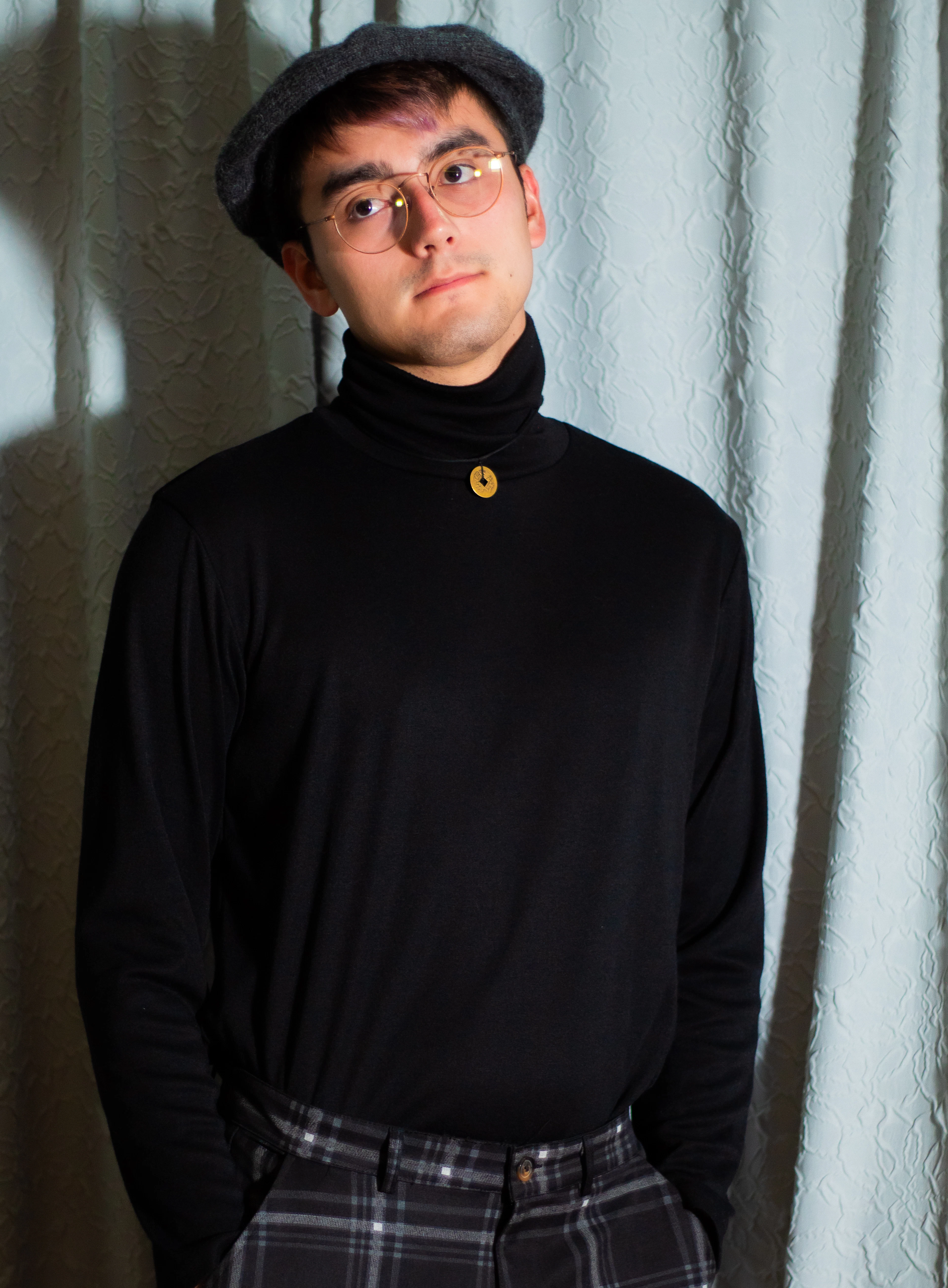 Merino Rollneck in Charcoal