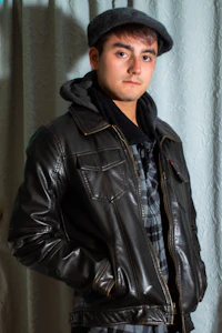 Men's leather