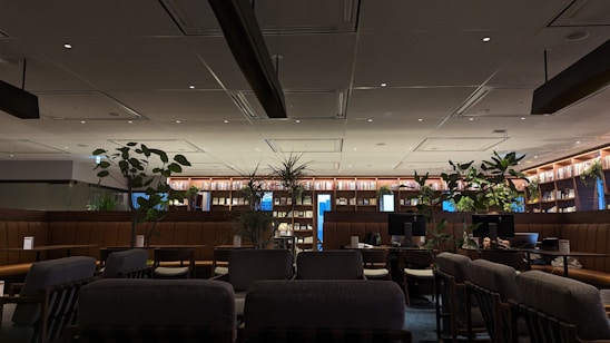 A serene meeting space with soft lighting and comfortable seating, promoting a sense of calm and trust.