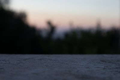 A close-up of 'pleasher' text layered on a blurred nature scene with gentle greens and browns.