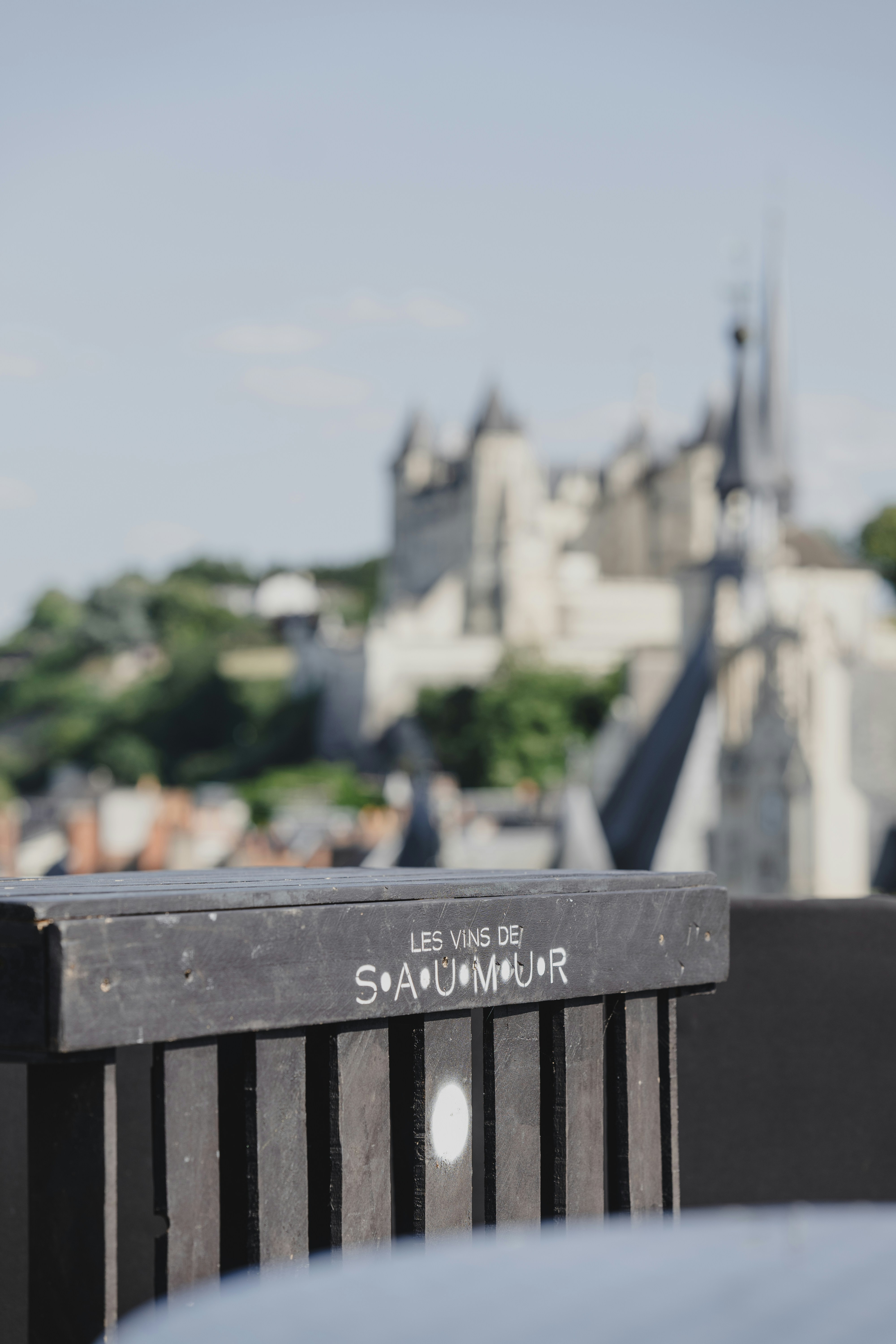 a view of a castle from a balcony