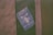 A blue sticker featuring a symbol of gender equality encircling a fist, accompanied by the text 'Destroy Patriarchy, Not the Planet' is adhered to a green surface.