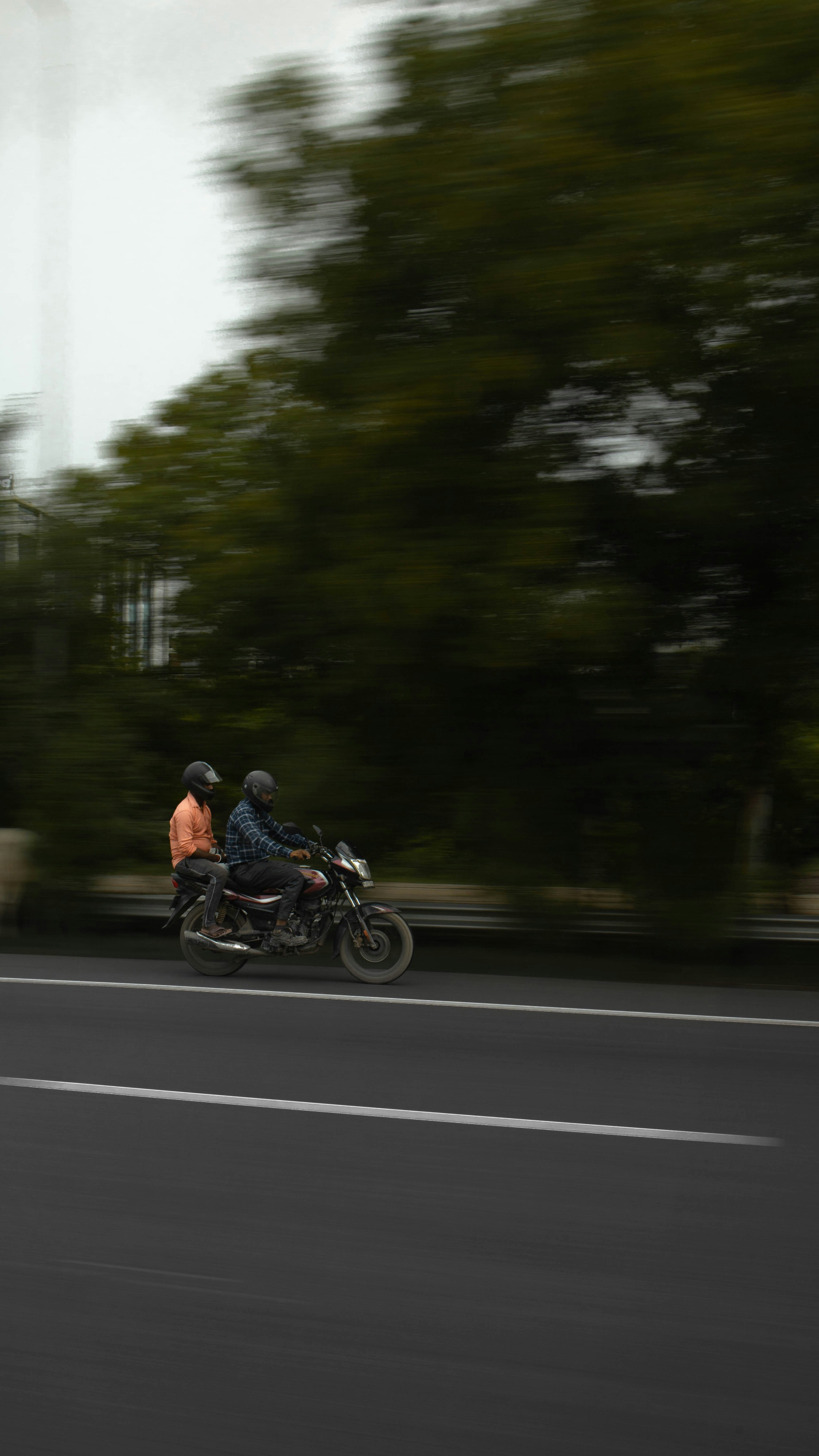 Close-up of a high-quality electric scooter on a road