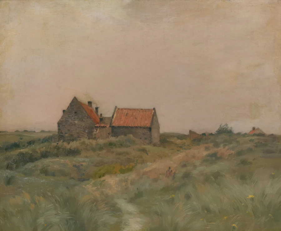 October Day, oil by Jean Charles Cazin, 1890–93