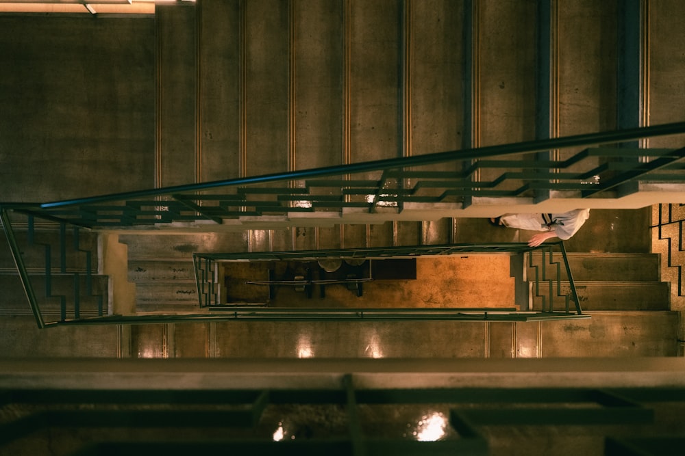 a man is doing a trick on a skateboard