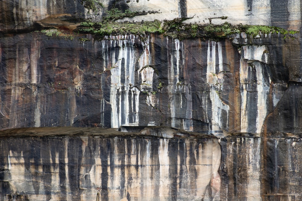 a man standing in front of a waterfall