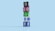 a stack of colorful blocks with social icons on them