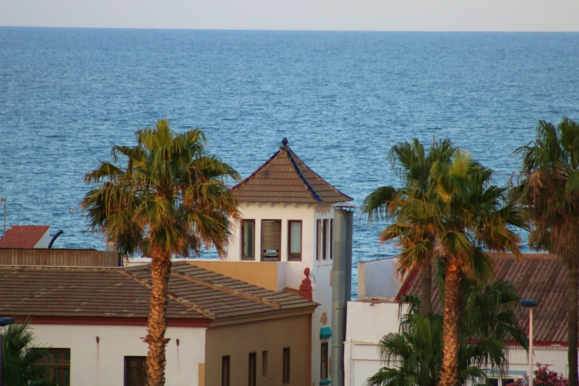 View of the exterior of the Cielo Mar Cartagena building showcasing its elegant architecture and tropical surroundings.