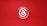 A stylized letter 'a' is encased in a circular, glossy emblem set against a vibrant red background. The design is minimalistic and centered, with a smooth, reflective surface giving it a polished appearance.