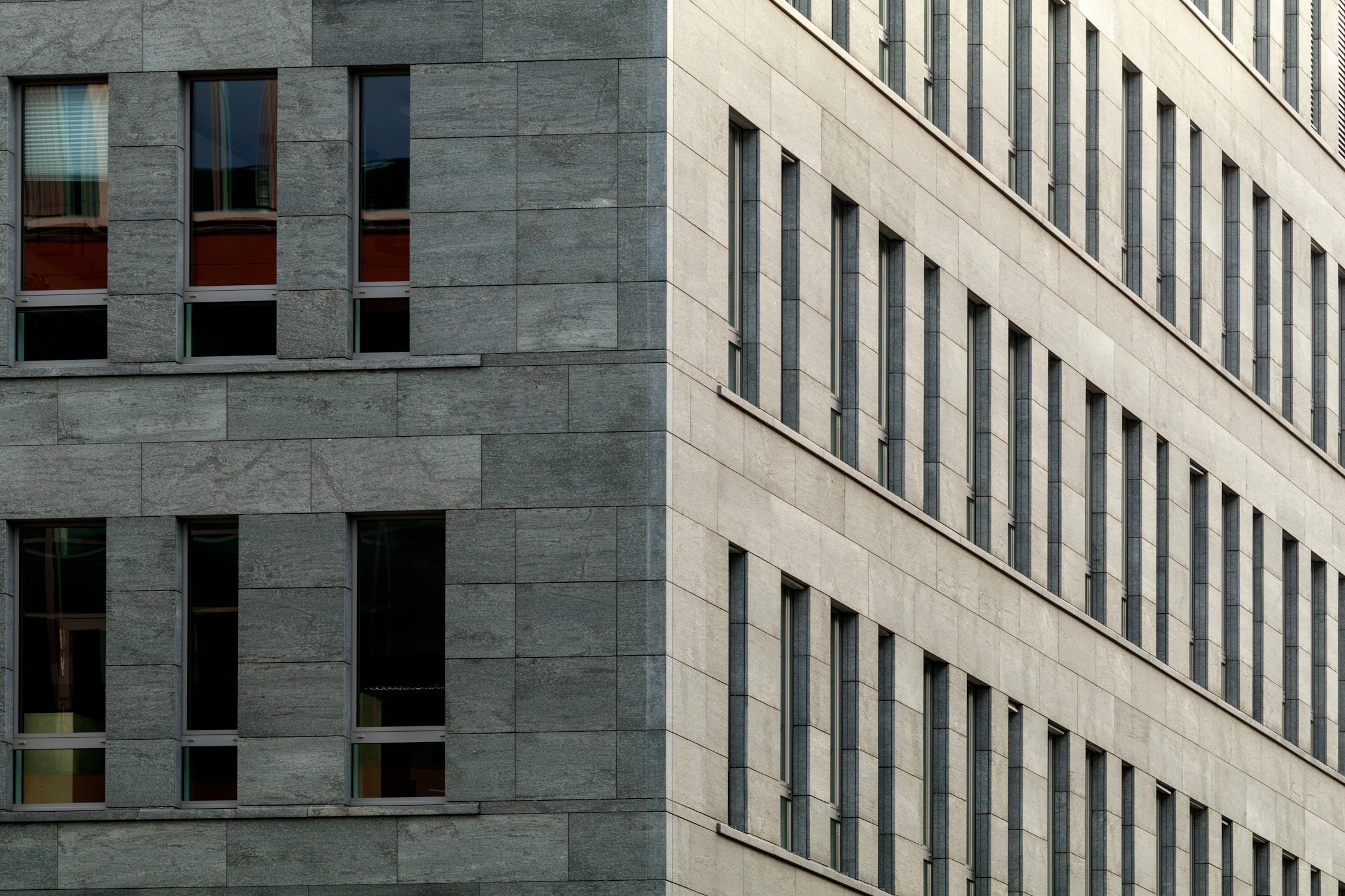 Downtown office building exterior