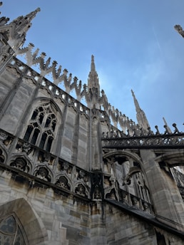 Artistic details of the Cathedral's architecture.