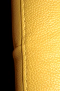 Before and after shots showing faded leather restored to rich color.