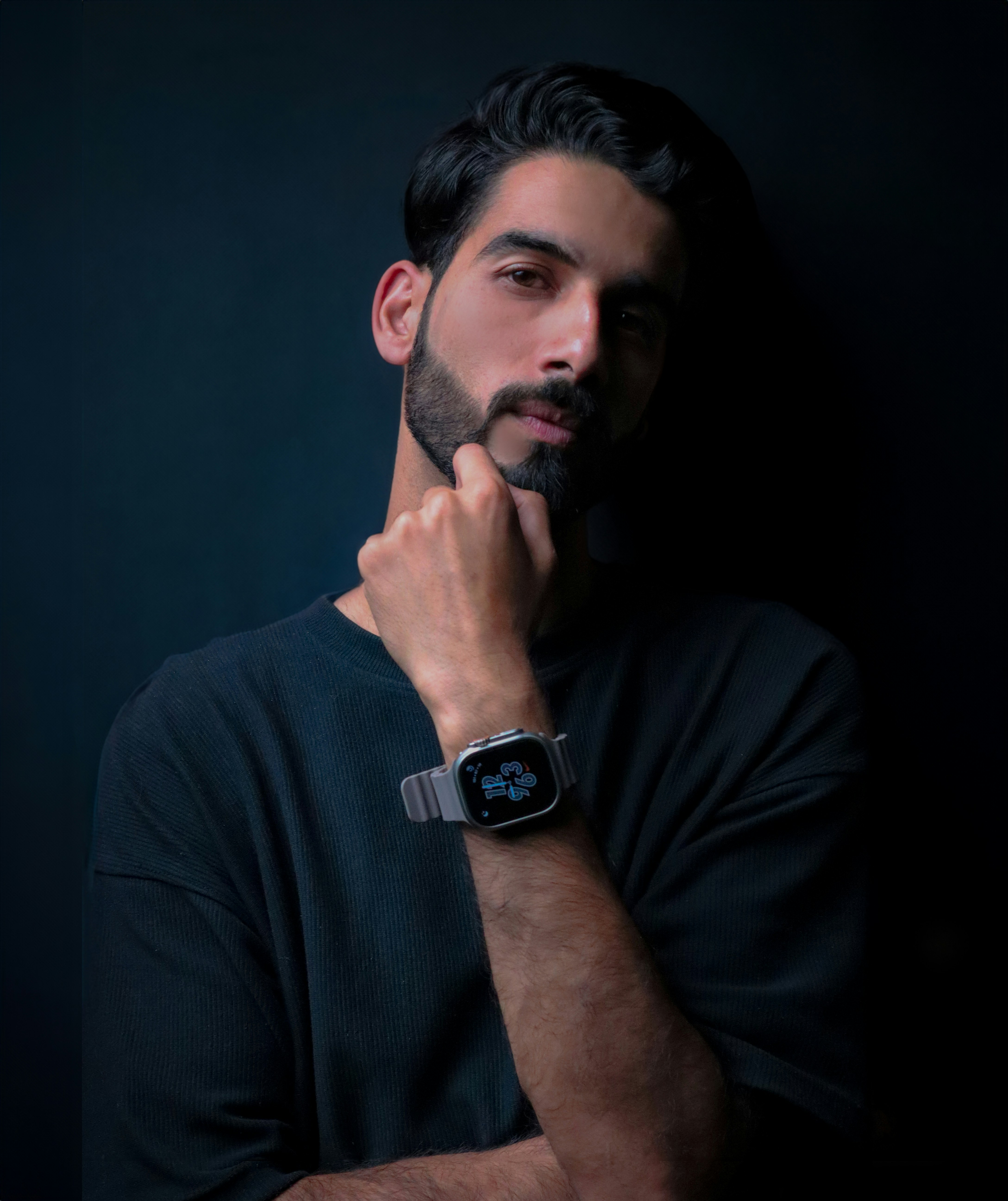 A portrait of the developer