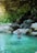 A happy customer enjoying the beautiful scenery at Salto de Yanigua.