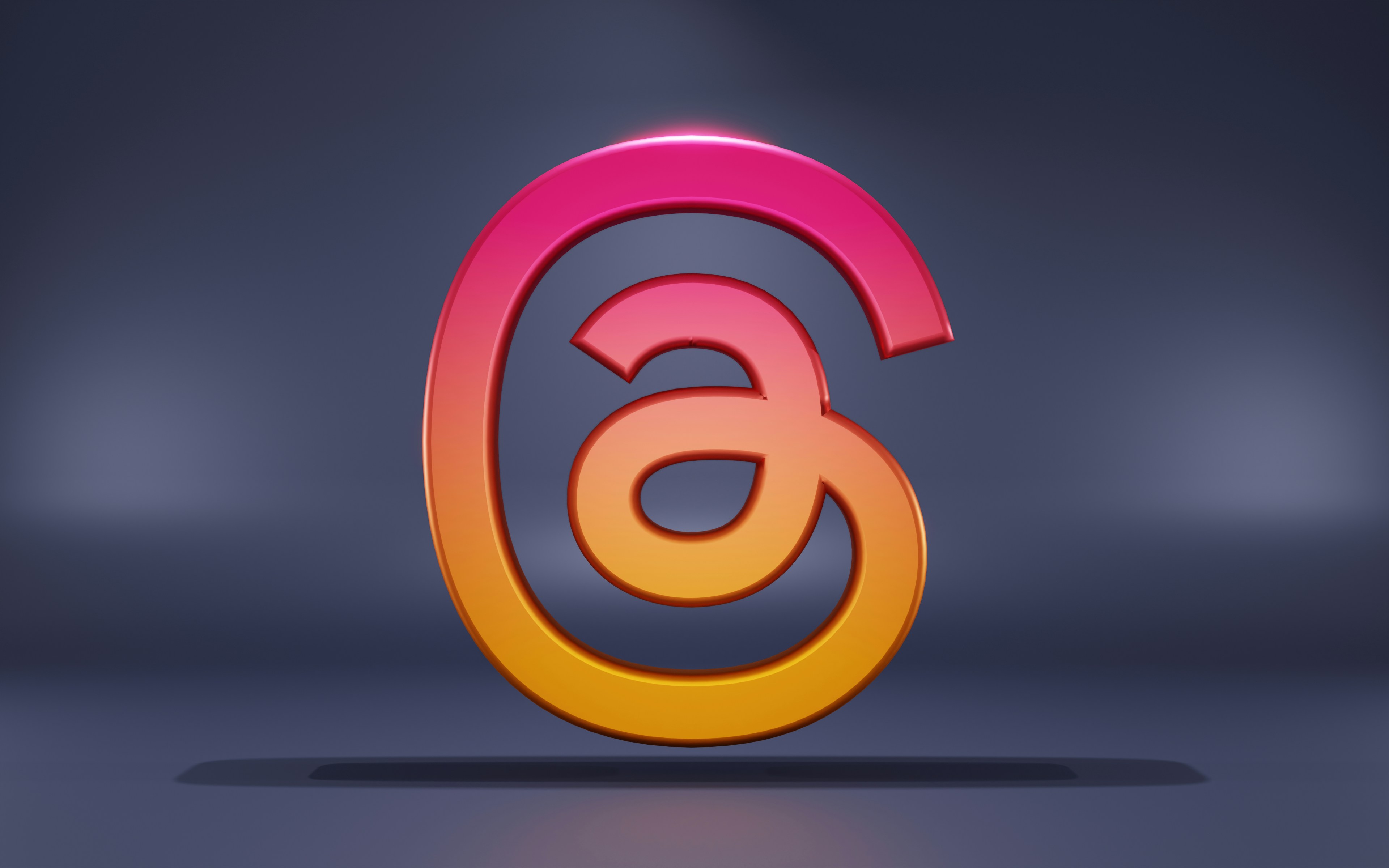 Threads, Logo Threads, Logo Threads 3D, Threads Meta, Twitter vs Logo Threads, Logotype Threads