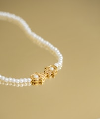 An elegant arrangement of classic pearl jewelry.