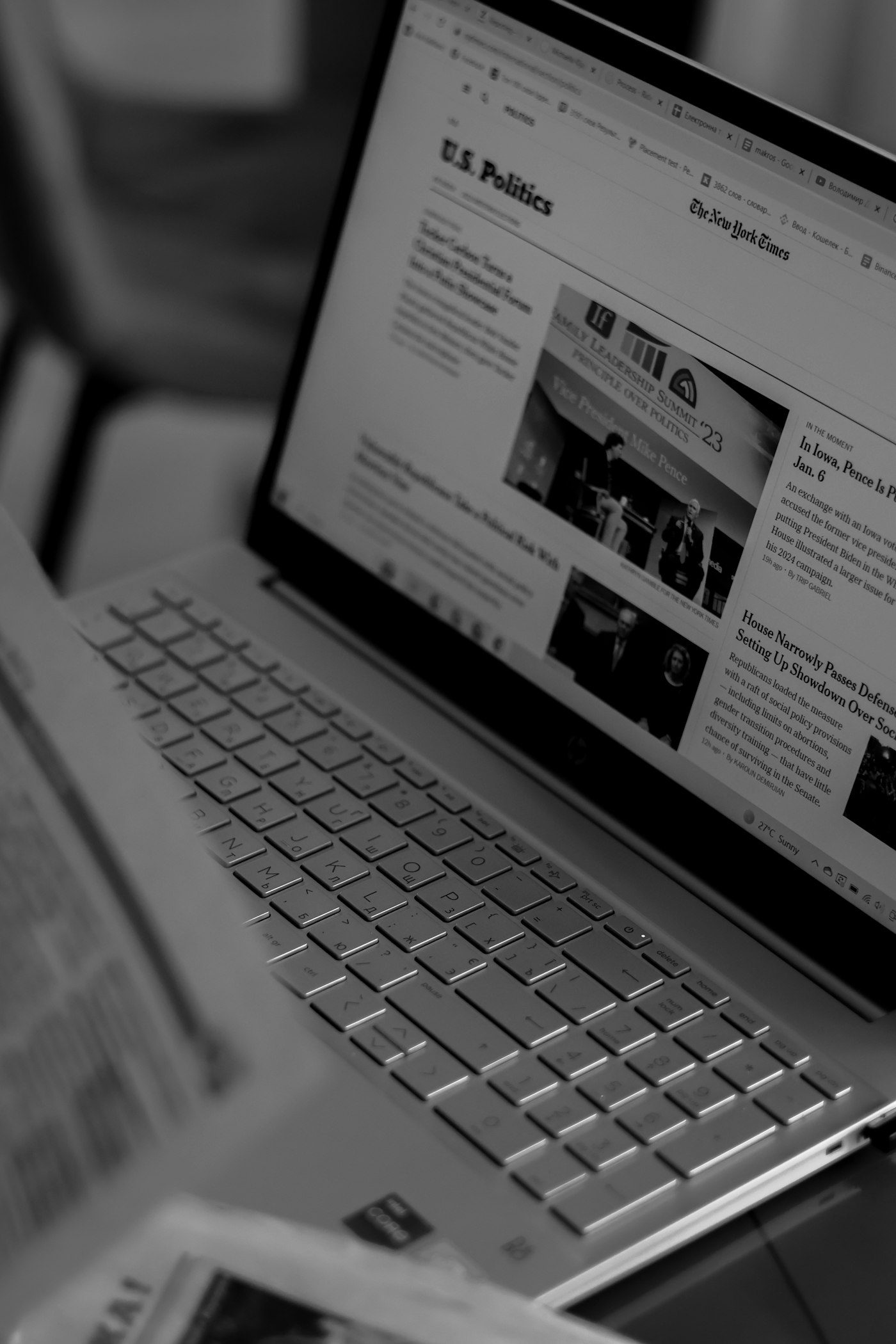 Notebook a pracovní poznámky k plánování