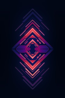 Glowing geometric network lines forming a futuristic AI data structure on a dark background.