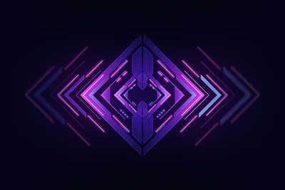 Dark purple geometric abstract pattern