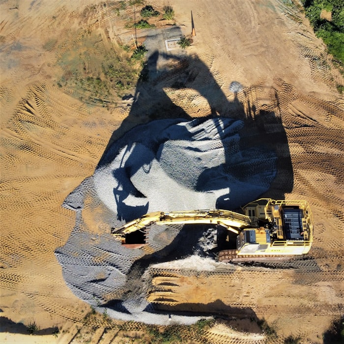 Aerial Construction Site