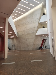 Interior view of a commercial space with modern finishes.