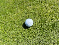 SAAG Inc image of a golf ball sitting on top of a lush green field
