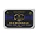 A rectangular packaging for 'NICE KEMIA GOLD' dates, featuring a black and gold design with text indicating it is premium imported, 100% natural, GMO-free, vegan, gluten-free, and contains no preservatives. The net weight is 500 grams.