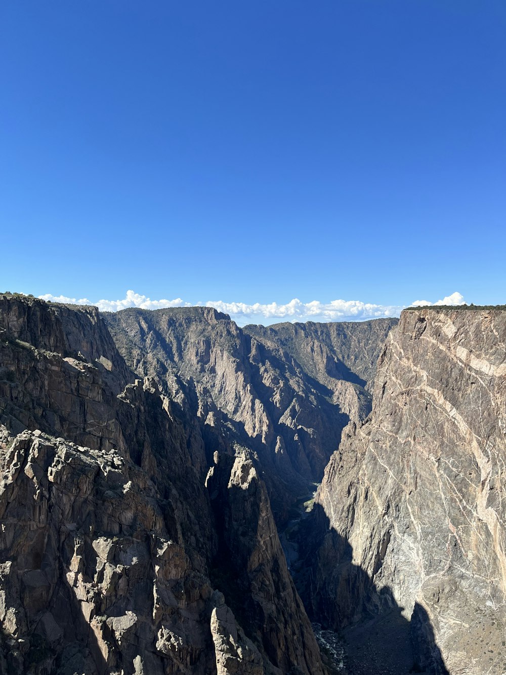 a view of the mountains from a high point of view