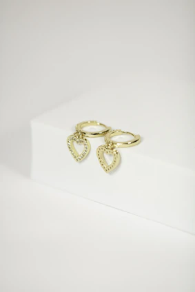 Modern lightweight earrings displayed on a clean white background