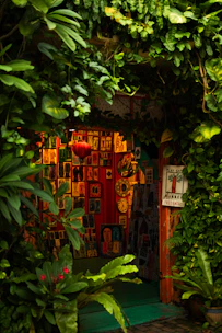 A vibrant gallery space showcasing contemporary youth art with bold colors and dynamic installations.