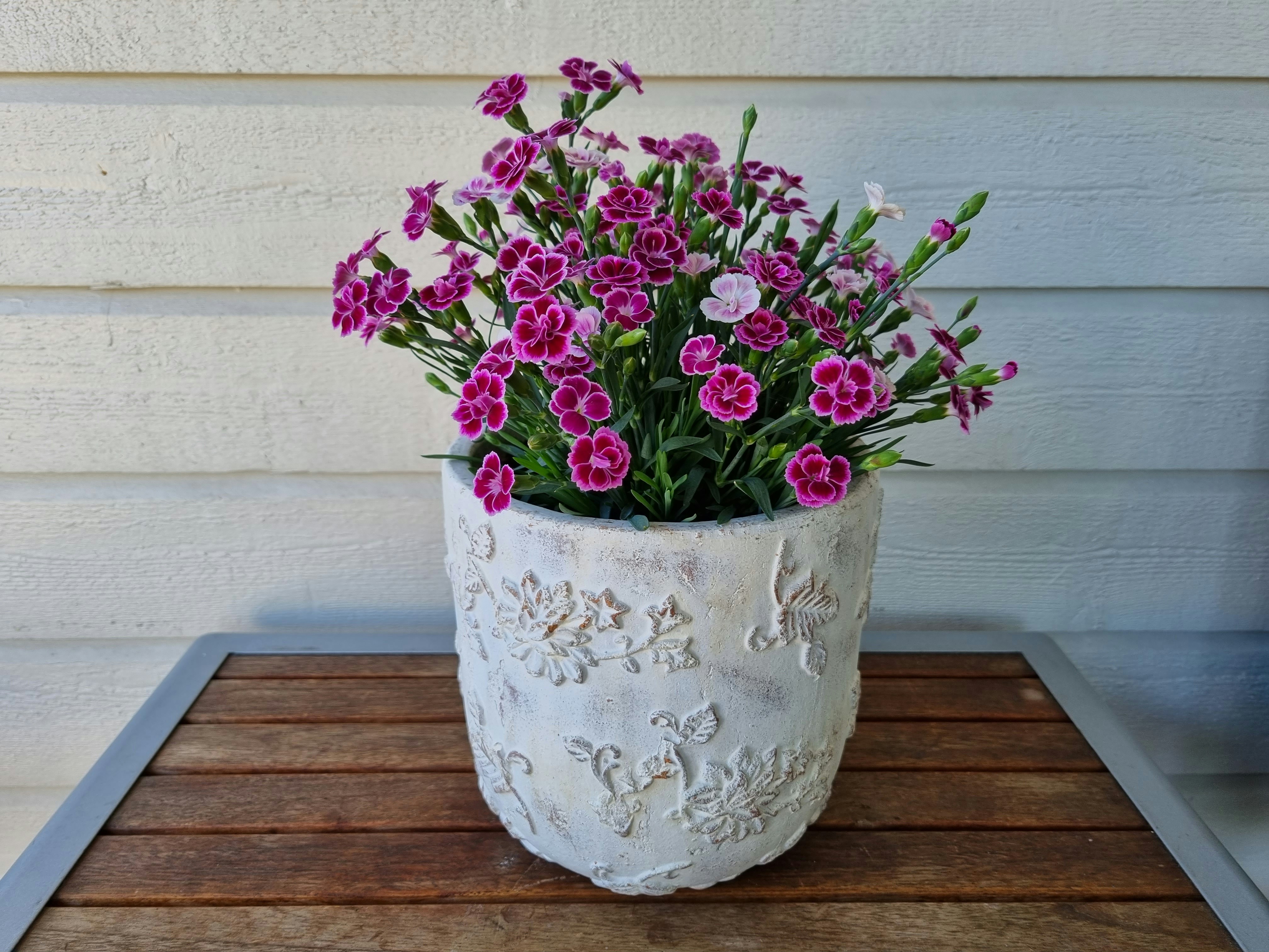 Retro Wooden Flower Pot