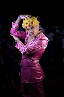 A vibrant costume sketch featuring bold colors and dynamic lines capturing theatrical energy.