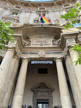 A welcoming entrance of the Finsbury Archers Masonic Lodge building.