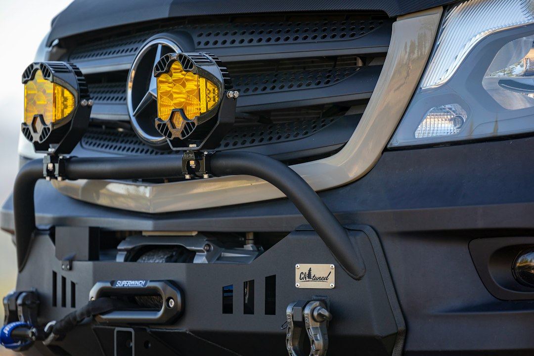 winch mounted bumper