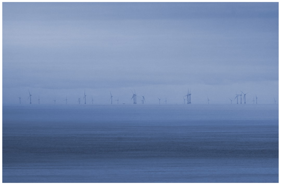 An offshore wind farm - sustainable power generation An offshore wind farm - sustainable power generation