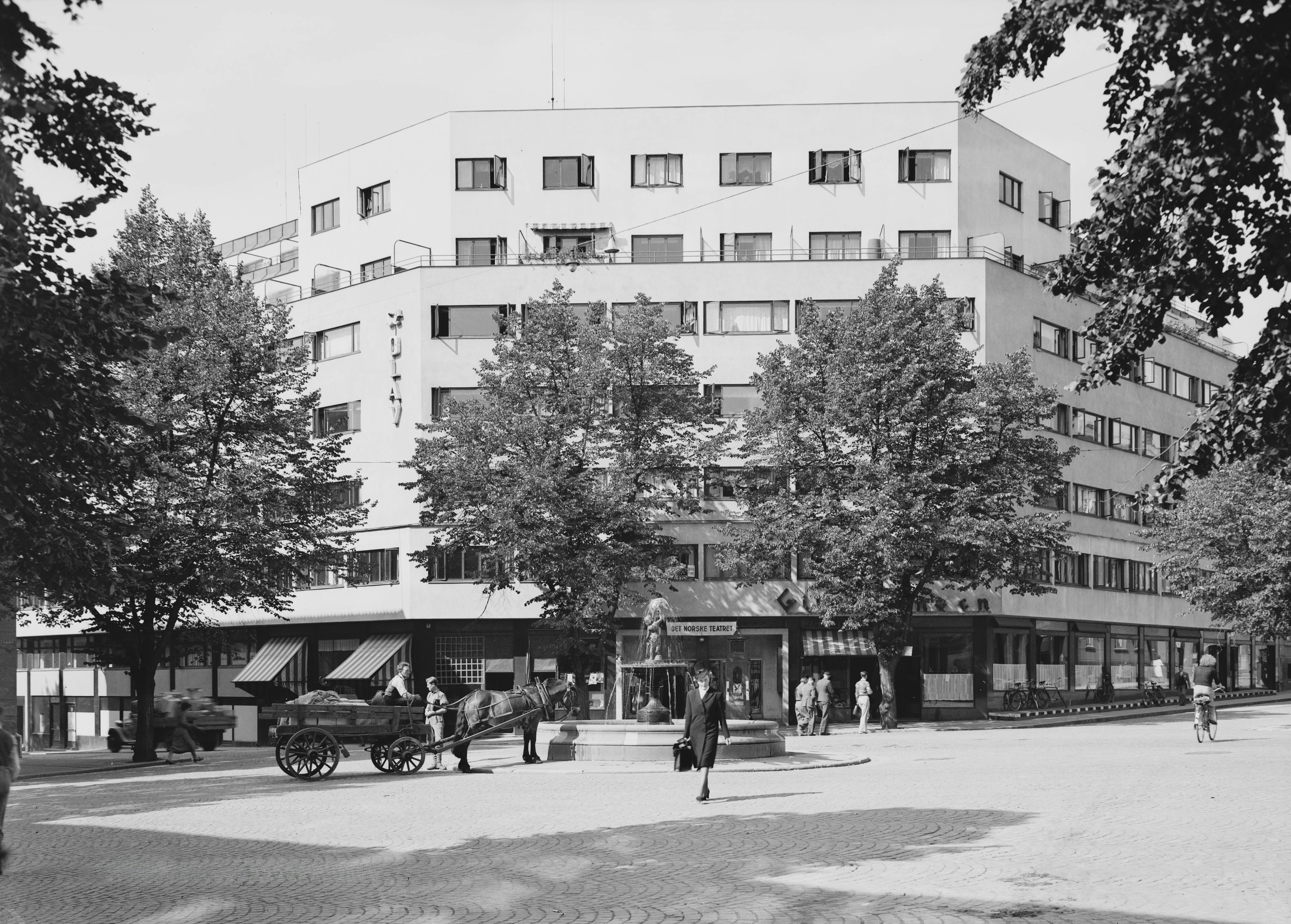 historical photo of detroit receiving hospital - detroit receiving hospital