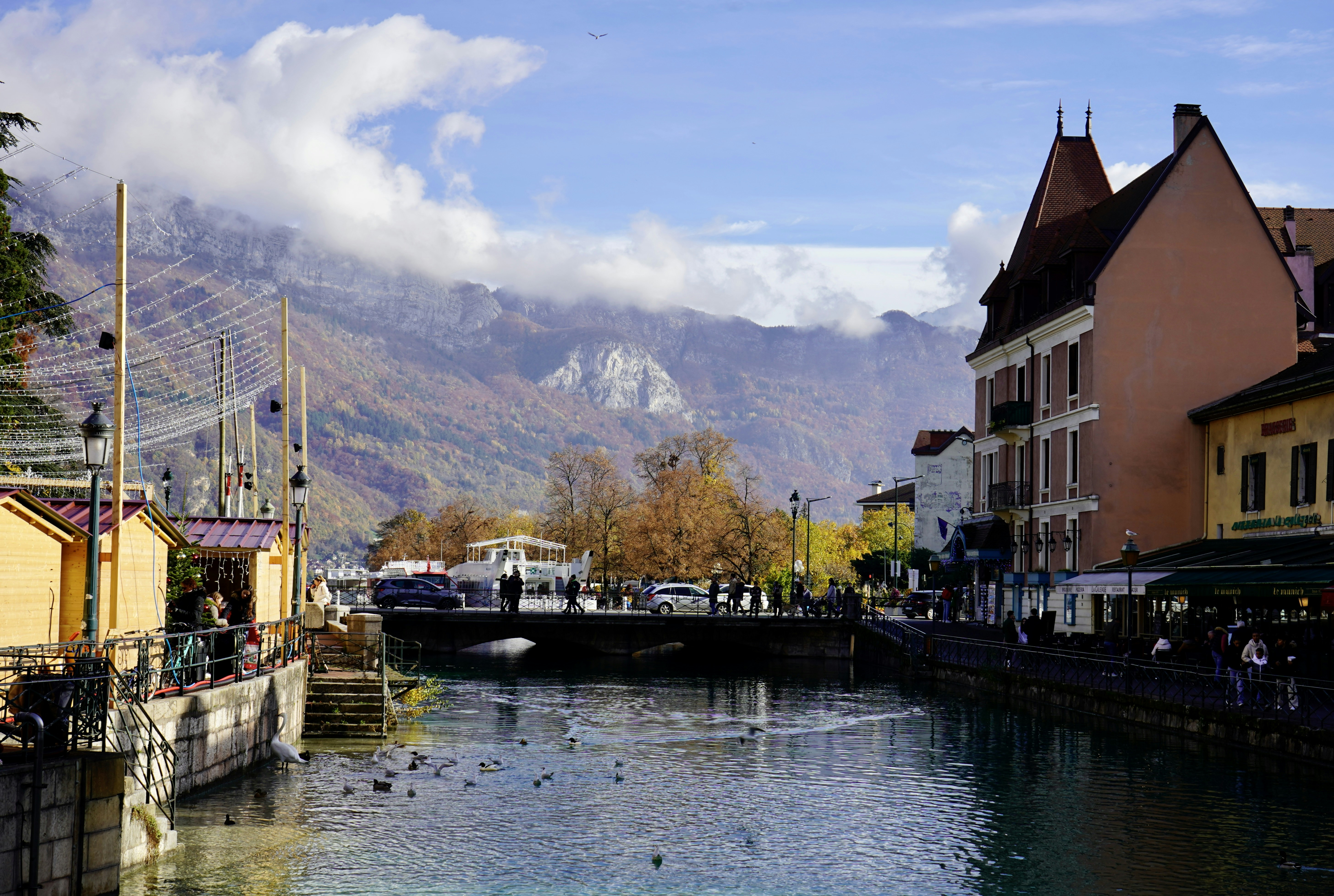 Les canaux de la vieille ville d'Annecy