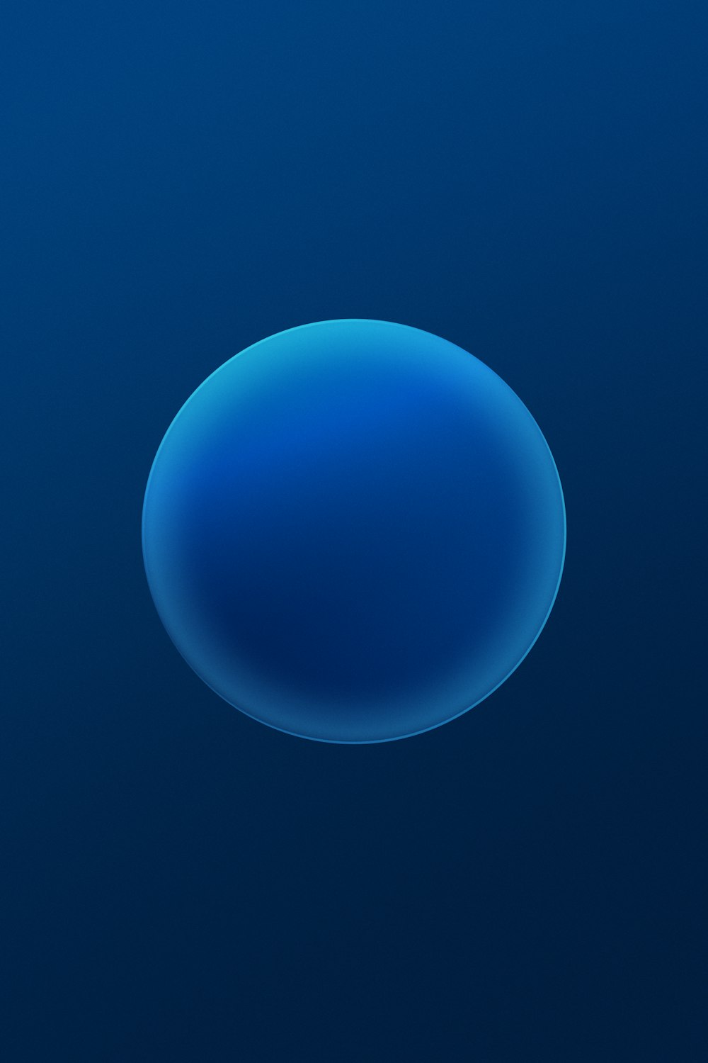 un fond bleu foncé avec une forme circulaire