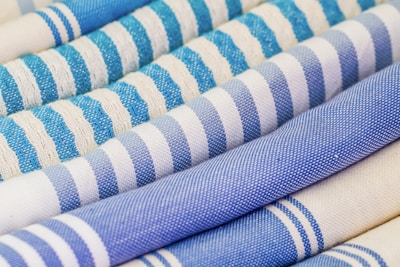 An array of blended fabrics in various patterns.