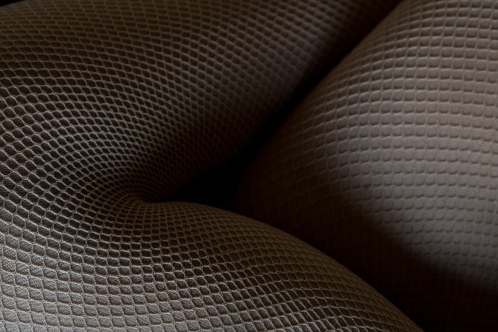 a close up view of a beige fabric