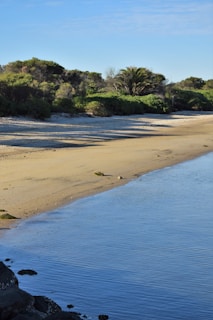 A tranquil beach scene in Bajo Baudó, Chocó.