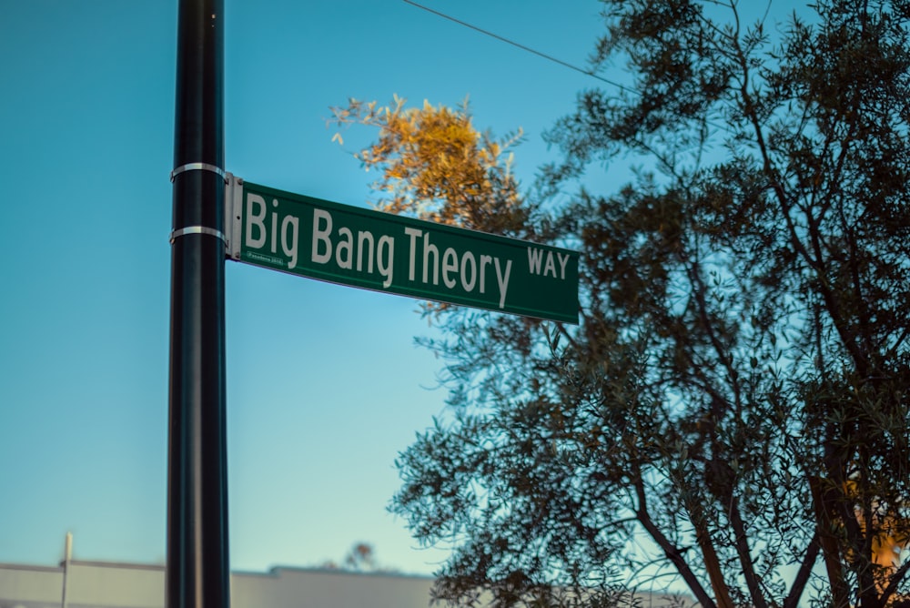 a green street sign sitting on the side of a pole