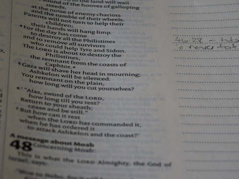 A detailed diagram showing connections between biblical verses and neural pathways.