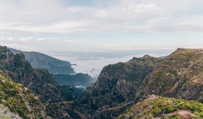 A panoramic view of Costa Rica's mountainous landscape.
