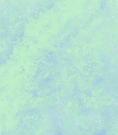 Close-up of a hip t-shirt with bold geometric cloud patterns in cool tones.